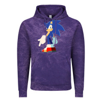 Cloud Purple Söniĉ Kids Vintage Hoodie - linhVisuals