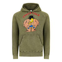 Vintage Olive bart crack kills Vintage Hoodie - linhVisuals