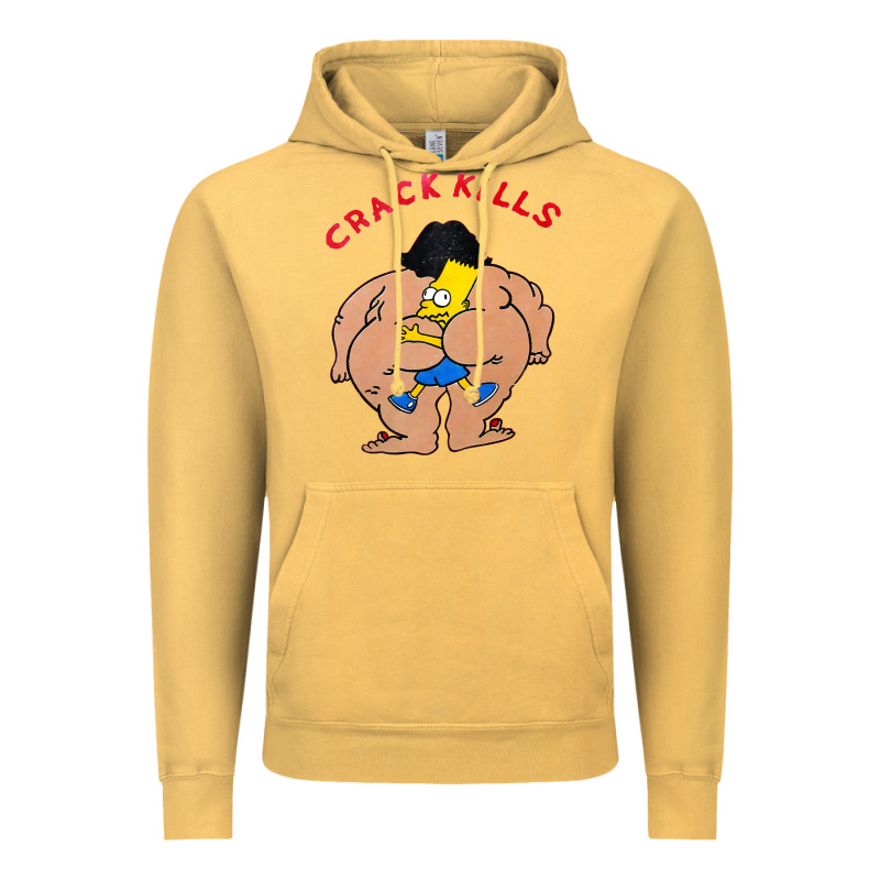 Bart Crack Kills Vintage Hoodie by linhVisuals | Teevron