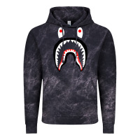 Cloud Black bape shark [tb] Vintage Hoodie - linhVisuals