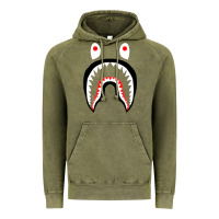 Vintage Olive bape shark [tb] Vintage Hoodie - linhVisuals