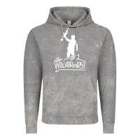 Cloud Rock Red Dawn Wolverines Vintage Hoodie - linhVisuals