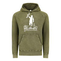 Vintage Olive Red Dawn Wolverines Vintage Hoodie - linhVisuals