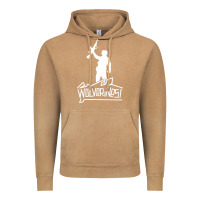 Vintage Camel Red Dawn Wolverines Vintage Hoodie - linhVisuals