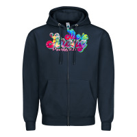 Navy she is strong proverbs 31:25 Zipper Hoodie - JahusDesignShop