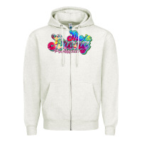 Oatmeal Heather she is strong proverbs 31:25 Zipper Hoodie - JahusDesignShop