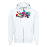 White she is strong proverbs 31:25 Zipper Hoodie - JahusDesignShop