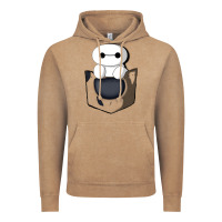 Vintage Coffee baymax in pocket Vintage Hoodie - linhVisuals