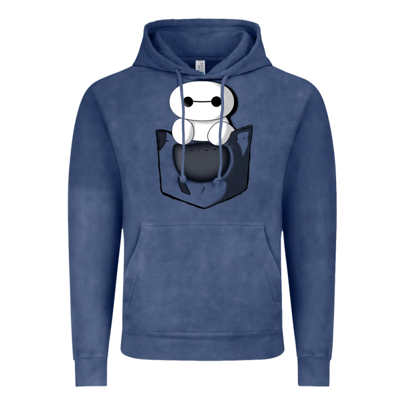 Baymax In Pocket Vintage Hoodie by linhVisuals | Teevron