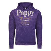 Cloud Purple Mens Pappy Because Grandpa Is For Old Guys Funny Vintage Hoodie - linhVisuals