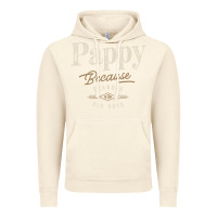 Vintage Artic Mens Pappy Because Grandpa Is For Old Guys Funny Vintage Hoodie - linhVisuals