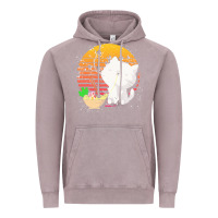 Vintage Zinc cat t  shirt ramen noodles kawaii cat t  shirt Vintage Hoodie - linhVisuals