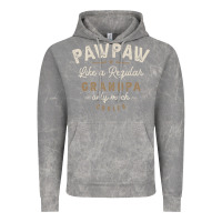 Cloud Rock Mens Pawpaw Like a Regular Grandpa Funny Fathers Day Vintage Hoodie - linhVisuals