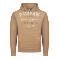 Vintage Coffee Mens Pawpaw Like a Regular Grandpa Funny Fathers Day Vintage Hoodie - linhVisuals