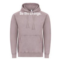 Vintage Zinc be the change [tb] Vintage Hoodie - linhVisuals