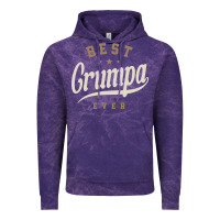 Cloud Purple Mens Best Grumpa Ever Funny Grandpa Vintage Hoodie - linhVisuals
