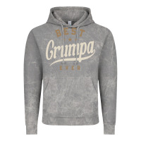 Cloud Rock Mens Best Grumpa Ever Funny Grandpa Vintage Hoodie - linhVisuals