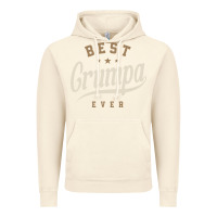 Vintage Artic Mens Best Grumpa Ever Funny Grandpa Vintage Hoodie - linhVisuals