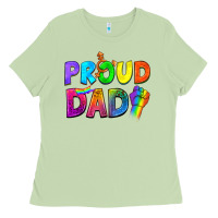 Matcha Western Proud Dad Ladies Tee - BundleAndBundleShop