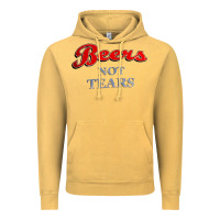 Vintage Mustard beers not tears Vintage Hoodie - linhVisuals