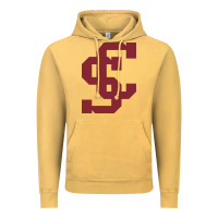 Vintage Mustard santa clara br Vintage Hoodie - linhVisuals