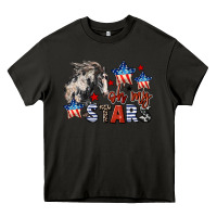 Asphalt Oh my stars horse 4th of july Heavy Core Tee - CowGirlArtShop