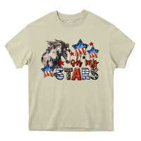 Oh My Stars Horse 4th Of July Heavy Core Tee | Teevron