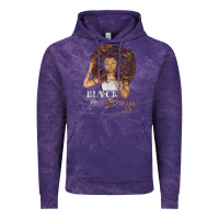 Cloud Purple black and boujee [tb] Vintage Hoodie - linhVisuals
