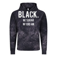 Cloud Black black no sugar no cream 02 [tb] Vintage Hoodie - linhVisuals