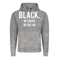 Cloud Rock black no sugar no cream 02 [tb] Vintage Hoodie - linhVisuals