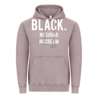 Vintage Zinc black no sugar no cream 02 [tb] Vintage Hoodie - linhVisuals