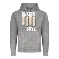 Cloud Rock blackout boyz black Vintage Hoodie - linhVisuals