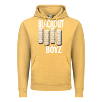Vintage Mustard blackout boyz black Vintage Hoodie - linhVisuals