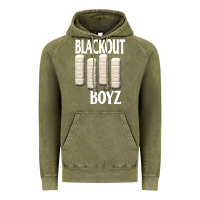 Blackout Boyz Black Vintage Hoodie | Teevron