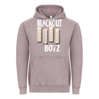 Vintage Zinc blackout boyz black Vintage Hoodie - linhVisuals