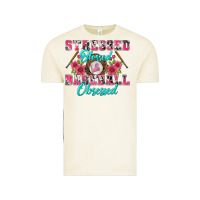 Vintage Arctic stressed blessed & baseball obsessed Vintage Tee - BundleAndBundleShop