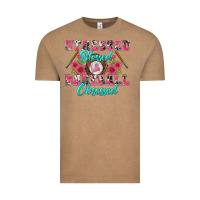 Vintage Coffee stressed blessed & baseball obsessed Vintage Tee - BundleAndBundleShop