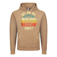Vintage Coffee mens funny boating shirt but did we sink rope anchor boat captain tank Vintage Hoodie - linhVisuals