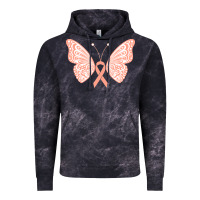 Cloud Black gynecologic cancer support t  shirt gynecological cancer awareness pea Vintage Hoodie - linhVisuals