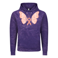 Cloud Purple gynecologic cancer support t  shirt gynecological cancer awareness pea Vintage Hoodie - linhVisuals