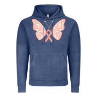 Vintage Denim gynecologic cancer support t  shirt gynecological cancer awareness pea Vintage Hoodie - linhVisuals