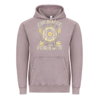 Vintage Zinc cherokee native american and proud of t shirt Vintage Hoodie - linhVisuals