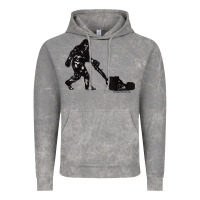 Cloud Rock mens mowing bigfoot   golf course superintendent maintenance turf t sh Vintage Hoodie - linhVisuals