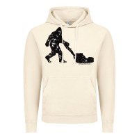 Vintage Artic mens mowing bigfoot   golf course superintendent maintenance turf t sh Vintage Hoodie - linhVisuals