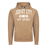 Vintage Coffee jersey city new jersey nj vintage established sports design pullover h Vintage Hoodie - linhVisuals