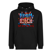 Black boom bitch get out the way Heavyweight Hoodie - RanaPortraitStore