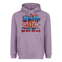 Lavender boom bitch get out the way Heavyweight Hoodie - RanaPortraitStore