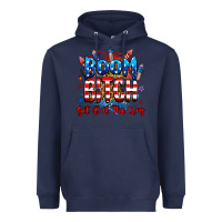Navy boom bitch get out the way Heavyweight Hoodie - RanaPortraitStore