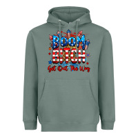 Sage boom bitch get out the way Heavyweight Hoodie - RanaPortraitStore