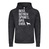 Vintage Black mens best boykin spaniel dad ever   cool dog owner gift Vintage Hoodie - linhVisuals